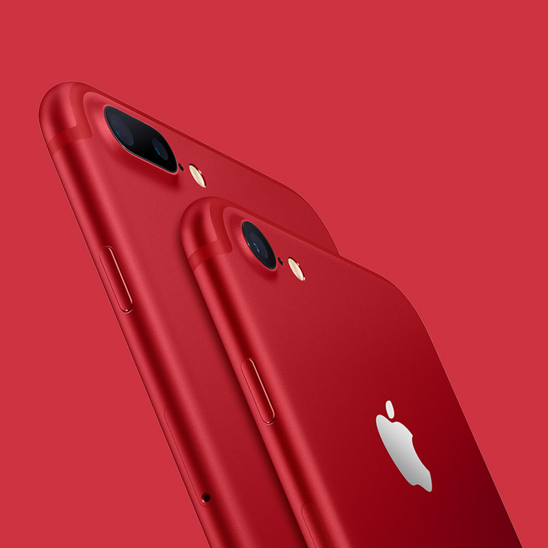 红色特别版 Apple/苹果 iPhone 7 128G 全网通4G智能手机